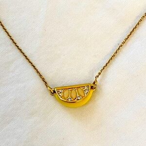 Kate Spade New York lemon necklace 🍋